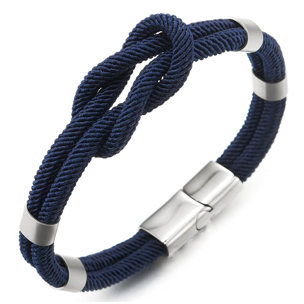 Men's Rope Bracelets – COOLSTEELANDBEYOND Jewelry